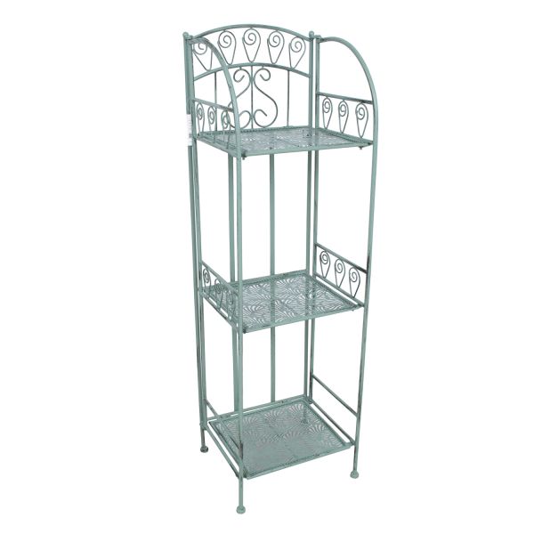 Riiul MINT 34x30xH112cm, antiikroheline metall
