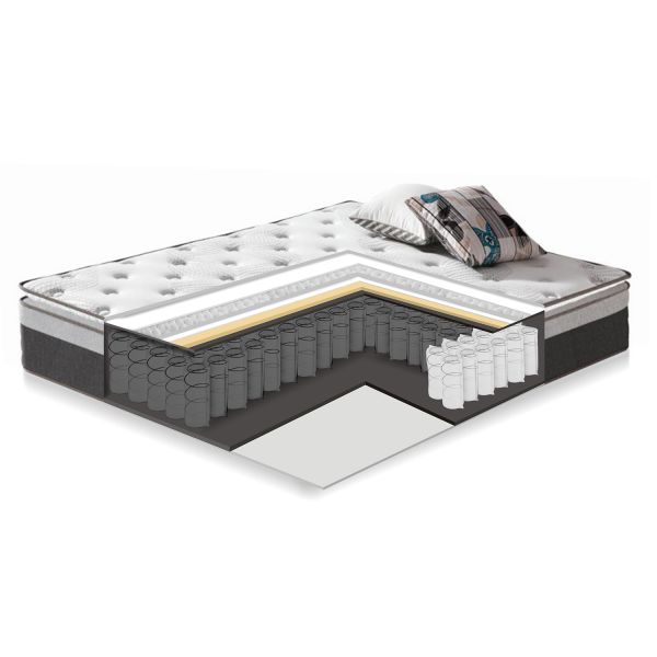 Пружинный матрас HARMONY TOP, 120x200xH33см, упакован в рулоне