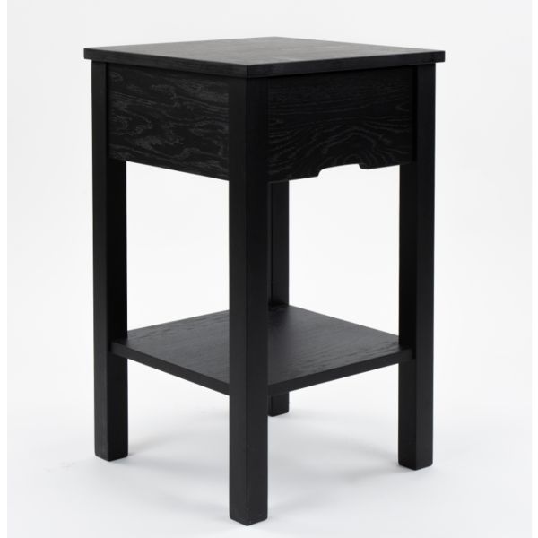 Nightstand BLACK oak