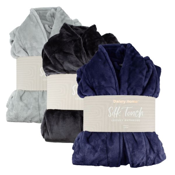 Bathrobe SILK TOUCH L, mix