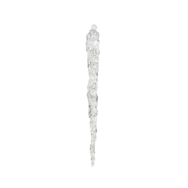 Christmas ornament JÄÄPURIKAS H18,5cm, clear