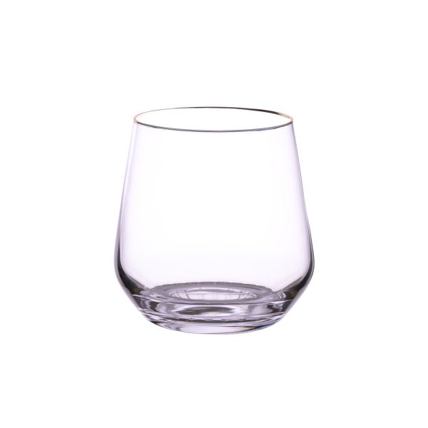 Joogiklaas ADORO H9,5cm 420ml, kuldne serv