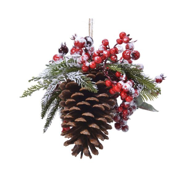 Christmas ornament CHARM BERRY H12cm
