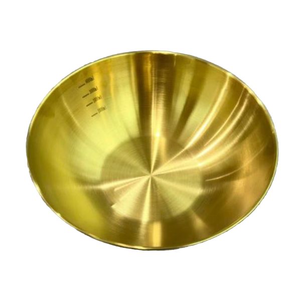 Kauss GOLDY D31xH11cm, kuldne