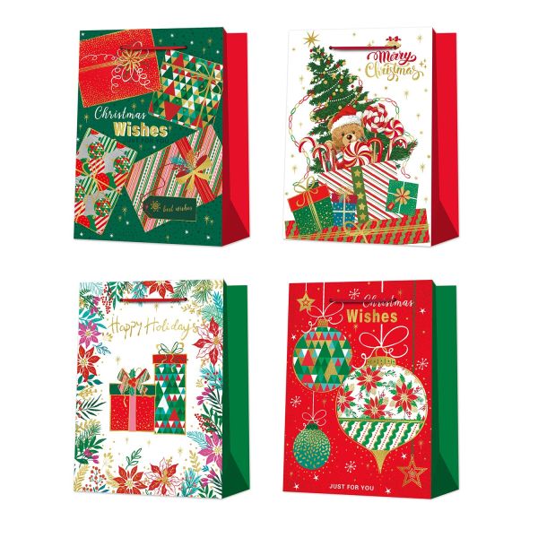 Kinkekott BAUBLE M, 26x32x12cm, mix