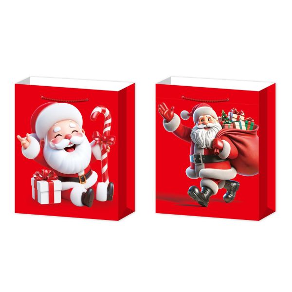 Kinkekott XMAS JOY XL, 40x55x15cm, mix