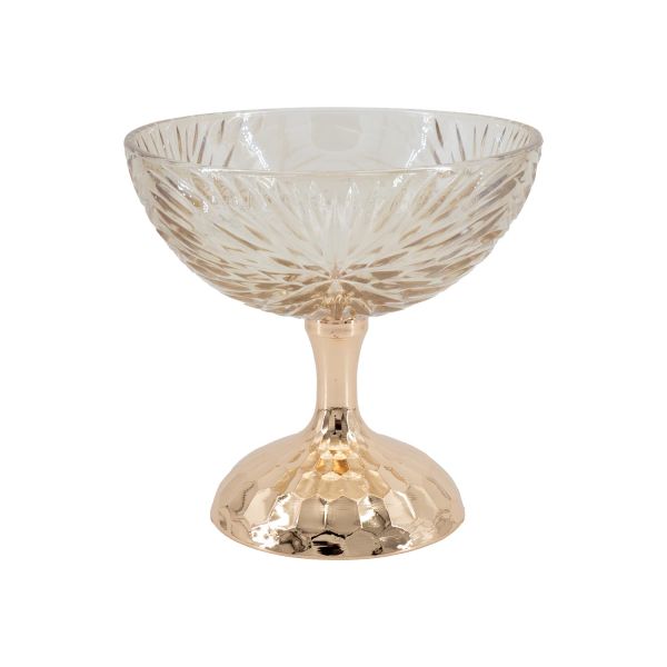 Klaasvaagen LAUDRE D19,5xH18cm, kuldne