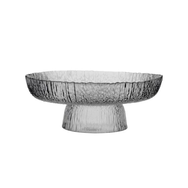 Glass platter CORE D20xH8cm