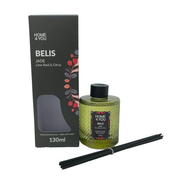 Kodulõhnastaja BELIS JADE 130ml, Lime Basil & Citrus
