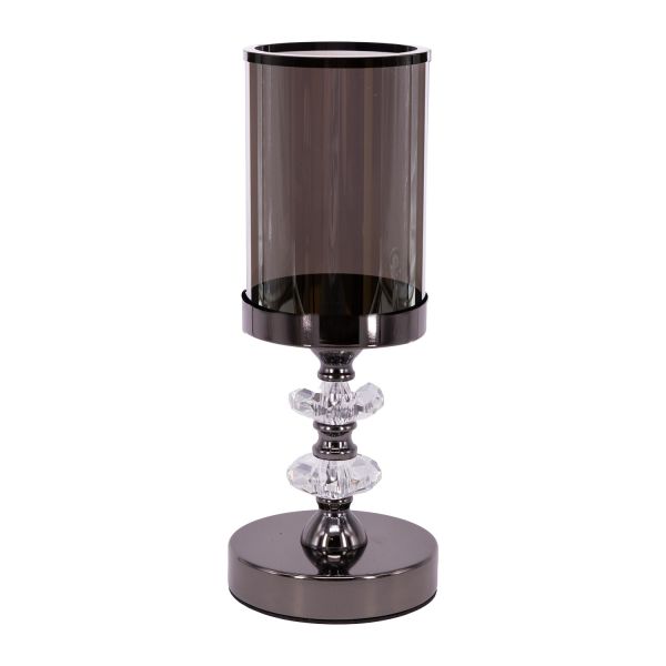 Küünlajalg CHANLE H30,5cm magnetiga, tumehall