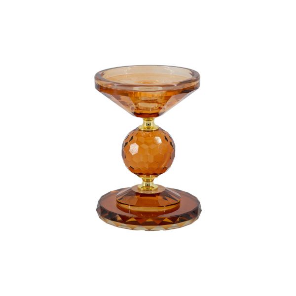 Küünlajalg CHANLE D9,5xH13cm, merevaikkollane