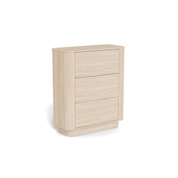 Chest of drawers ATMORE 90x40xH107cm, white