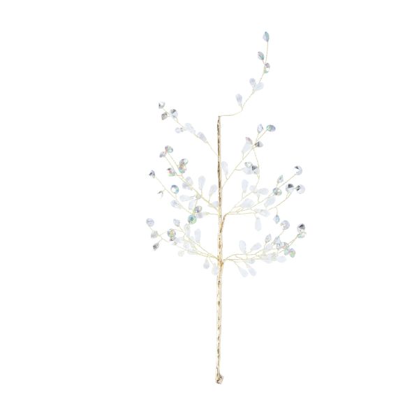 Artificial branch SHINE H40cm, golden