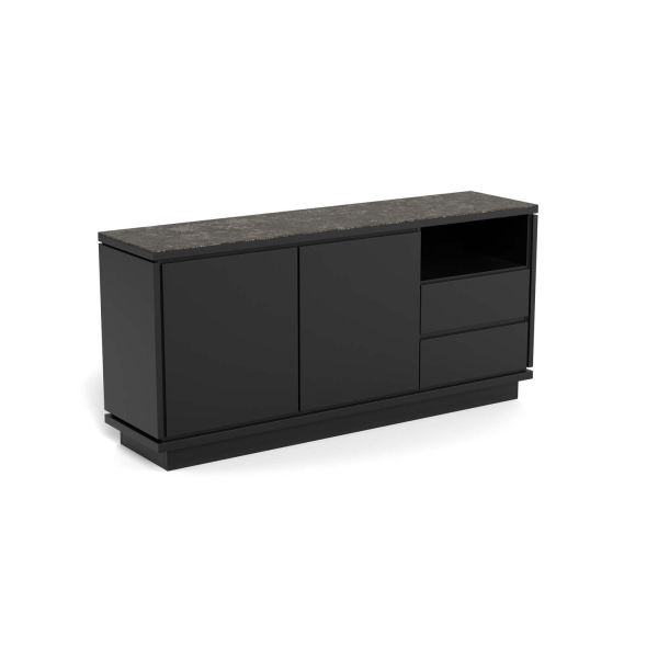 Sideboard TRIBECA 160x40xH75cm, black