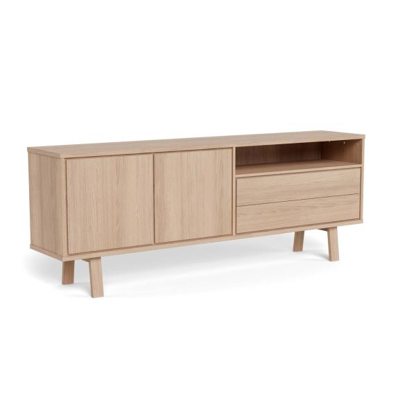 Sideboard LAMBERTH 200x40xH75cm, light oak