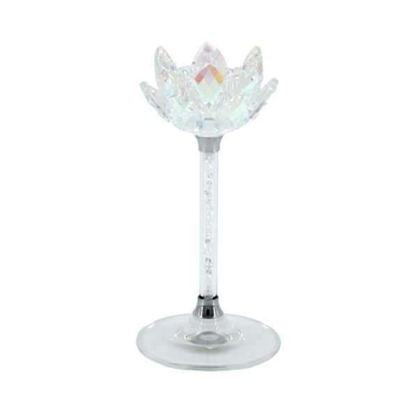 Küünlajalg CHANLE H16cm, läikega lill