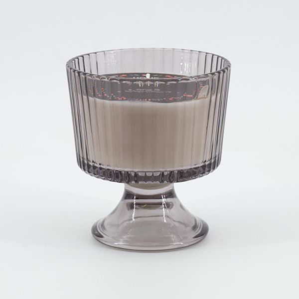 Candle BELIS MANON D9.3xH10.5cm, White Sage & Sea Salt