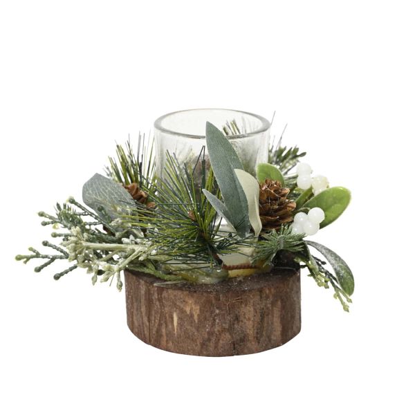 Candle holder WISH CONE H14cm