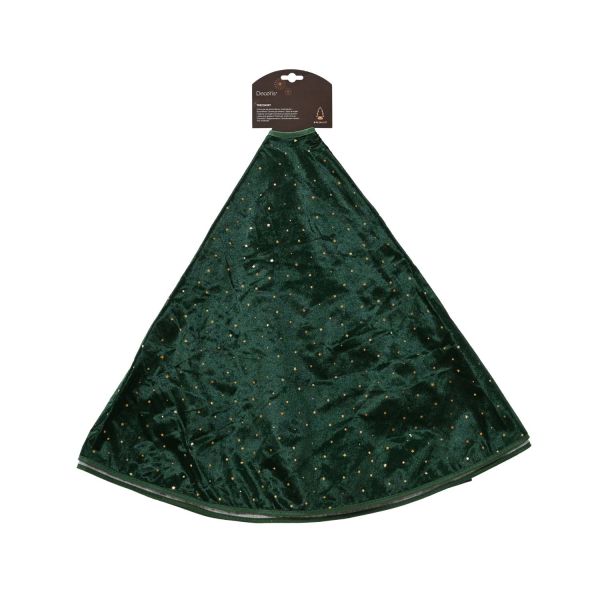 Christmas tree skirt CHARM D120cm, green