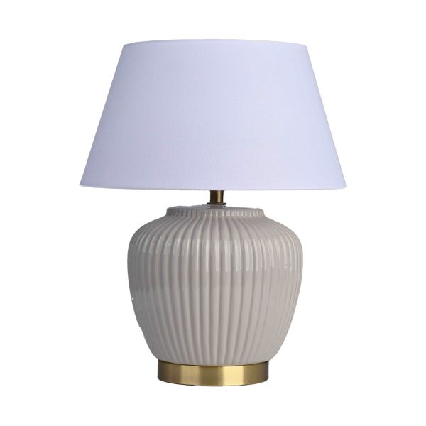 Laualamp WINDSOR H42,5cm, beež