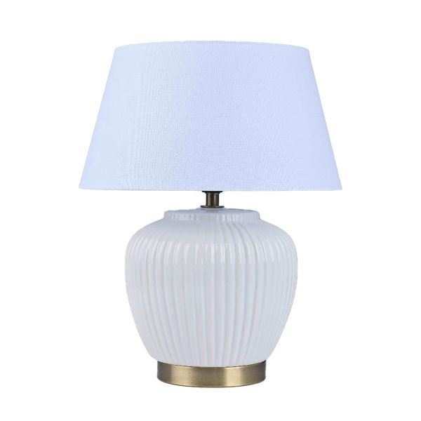 Laualamp WINDSOR H42,5cm, valge