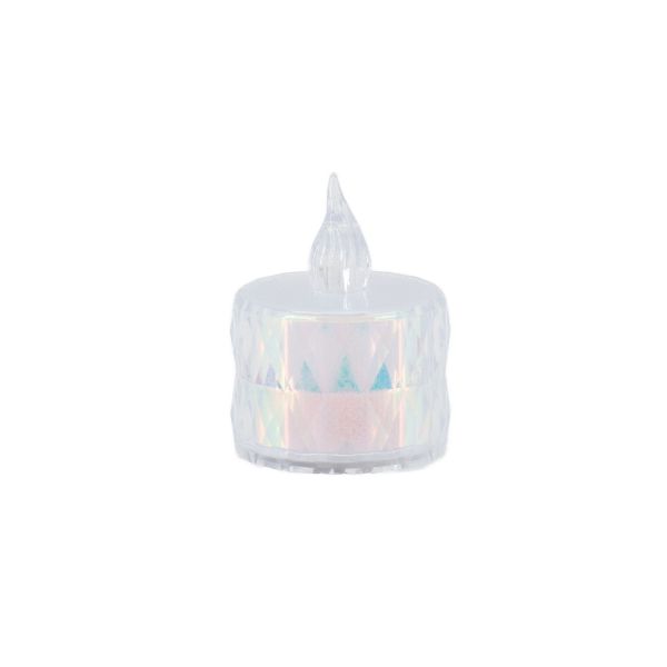 LED tealight SHINE 1pc, sparkling