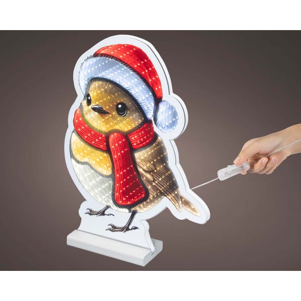 LED light CHARM 27xH37cm, multi