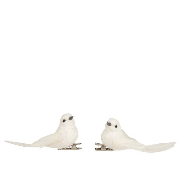 Lind CHARM FEATHER H3.5cm, white