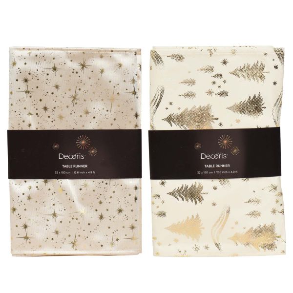 Table runner CHARM 32x150cm, creme