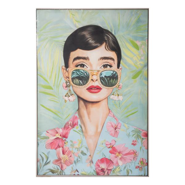 Maal raamiga FAMOUS 82.5x122.5cm, "Audrey"