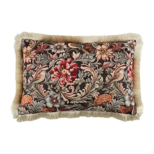 Pillow GLAMOUR 60x40cm, with furry edge