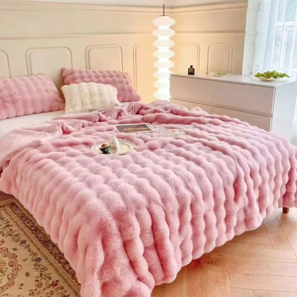 Plaid MIMOSA XL 150x200cm, pink