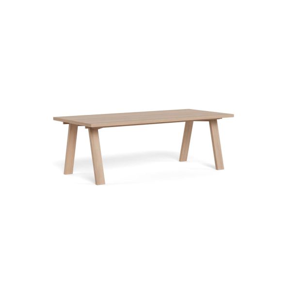 Söögilaud LAMBERTH 220x100xH75cm, hele tamm