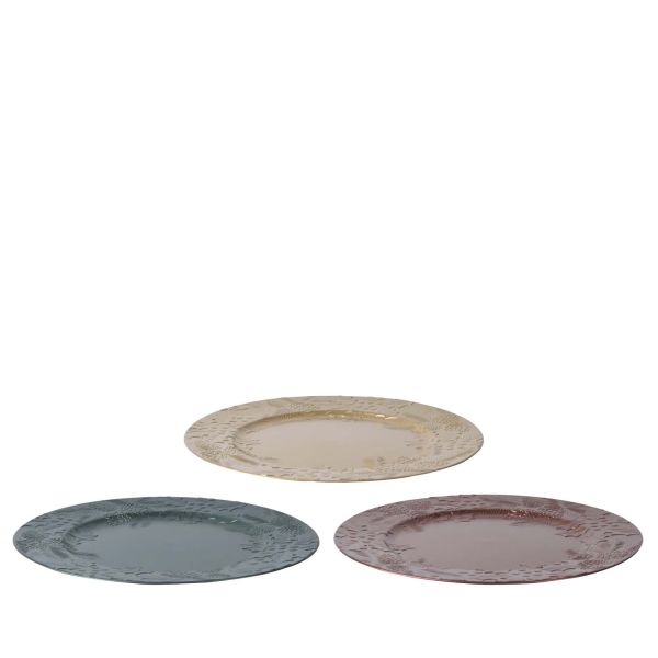 Plate CHARM D33cm, mix