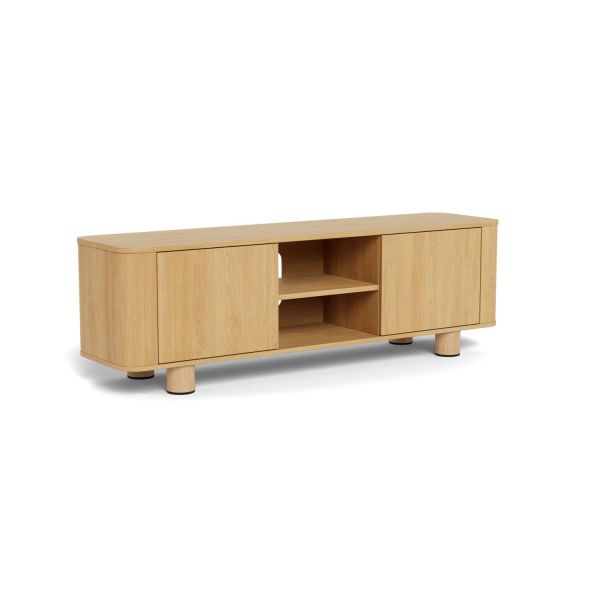 TV unit ATMORE 160x40xH50cm, natural