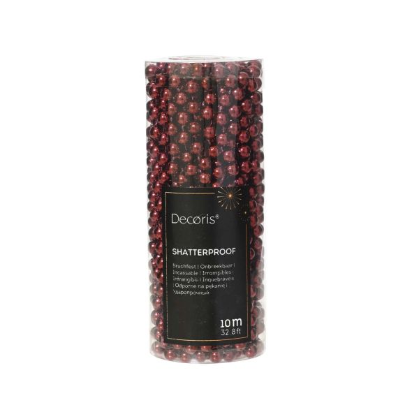 Garland CHARM BEAD red