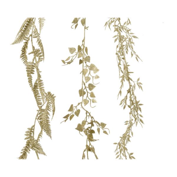 Garland SHINE 180cm, golden, mix