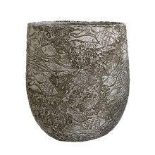 Lillepott SUNNY CORAL D42xH50cm, beež