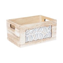 Wooden box KASEKE 31x21x16cm, natural