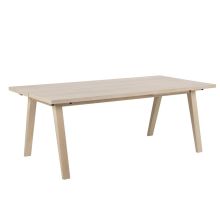 Söögilaud A-LINE 200x95xH74,6cm, hele tamm