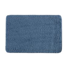 4Living Bath mat Solid 40x60 cm blue