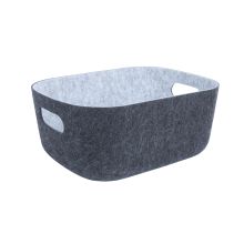 Basket LIDO POP 32x24xH14cm, dark grey