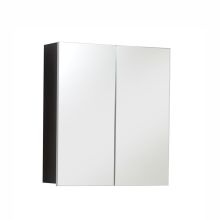 Peegelkapp LINE 60x18xH67cm, hall/valge läige