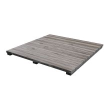 Moodulsüsteem, vanutatud puidust riiul