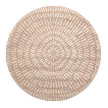 Vaip VELUTTO-1, D160cm, beež/valge