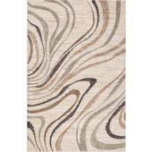 Carpet CASTRO-2, 133x190cm, beige/brown