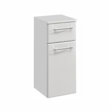 Lower bathroom cabinet 376, 30x33xH72cm, white gloss