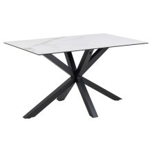 Dining table HEAVEN 135x80xH75,5cm, white