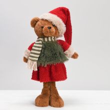 Decoration FUN SANDRA H40cm, bear, girl