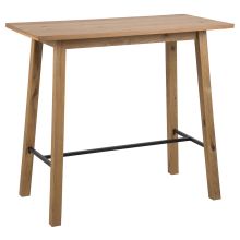 Bar table CHARA 117x58xH105cm, oak